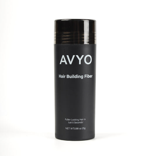 Dark Brown | Hair Building Fibers | Fuller Looking Hair | 0.88 oz - 25g | AVYO
