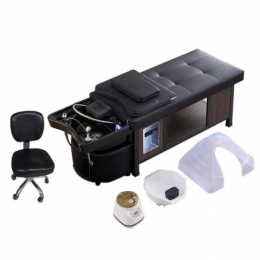 611 - 5C | Plumbed | Thai - Style Head Spa Shampoo Bed — Water Circulation & Fumigation | SSW | Head Spa Beds (Plumbed) by SSW - SH Salons