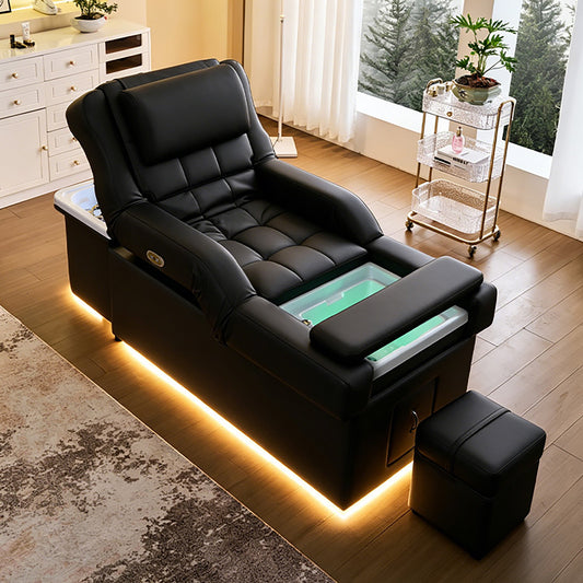 631D Electric Lifting Head Spa Bed - FRESH WATER | Head Spa Beds (Plumbed) by SSW - SH Salons