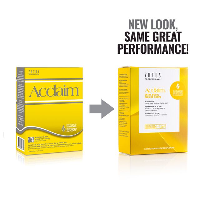 Acclaim Extra Body Acid Perm | Normal, Tinted or Highlighted Hair | ZOTOS | HAIR PERMANENTS & STRAIGHTENERS by ZOTOS - SH Salons