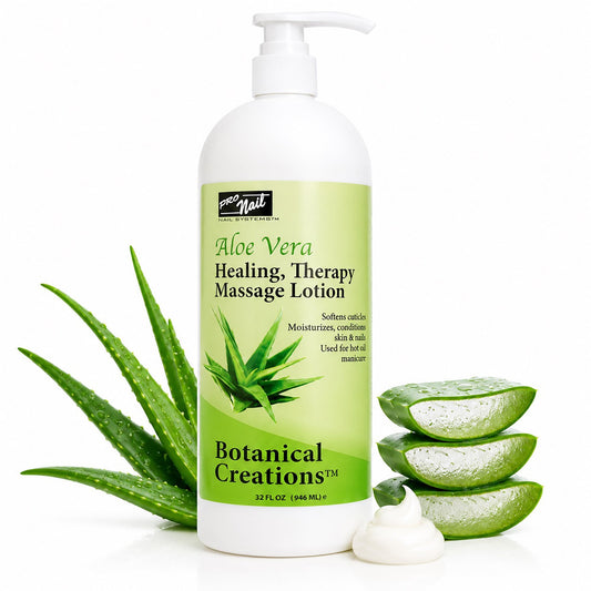 Aloe Vera | Spa & Pedicure Massage Lotion 32 fl oz – Dual - Phase Thermal Treatment | PRO NAIL | Nail & Cuticle Care by PRO NAIL - SH Salons