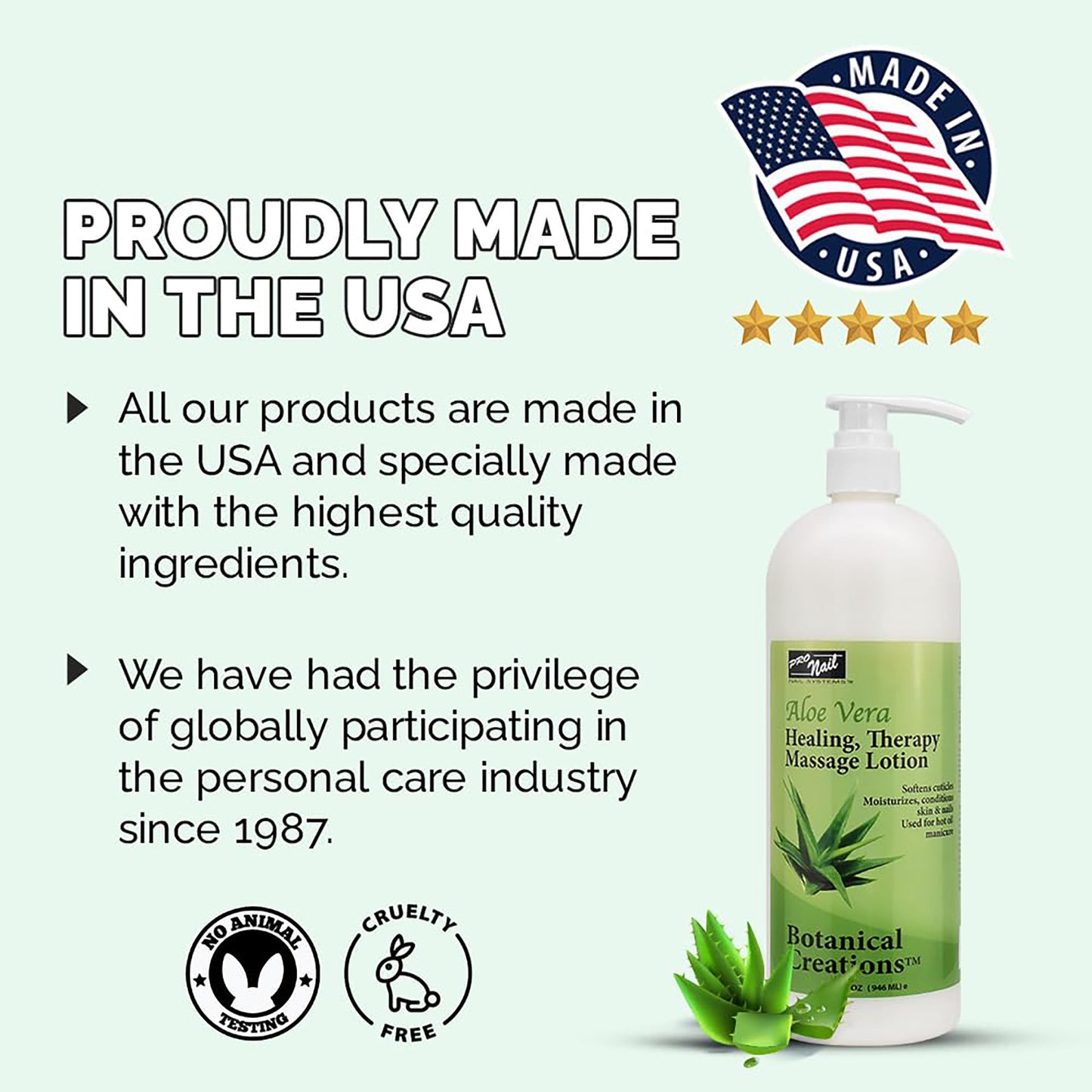 Aloe Vera | Spa & Pedicure Massage Lotion 32 fl oz – Dual - Phase Thermal Treatment | PRO NAIL by PRO NAIL | SH Salons