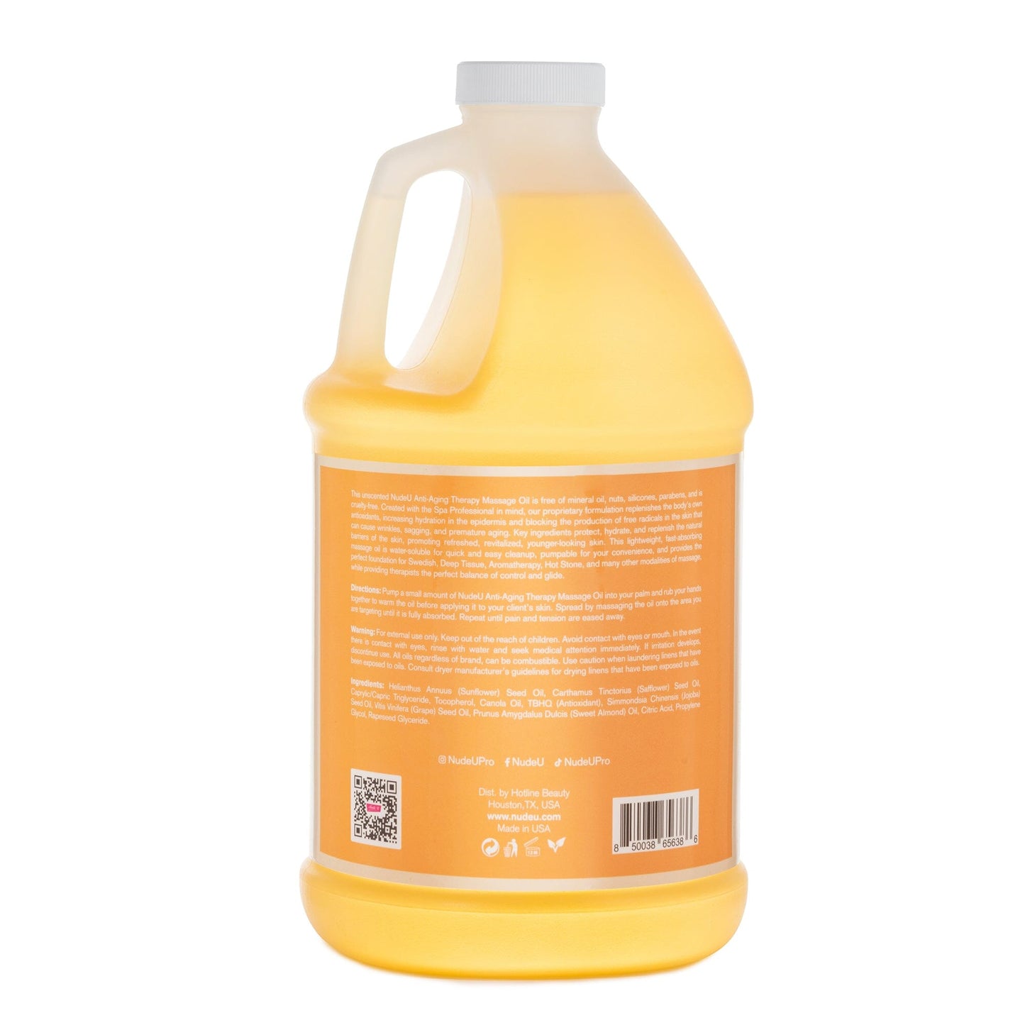 Anti - Aging Therapeutic Massage Oil | NUDE U | WAXING KITS & SUPPLIES by NUDE U - SH Salons