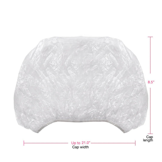Clear Disposable Processing Caps | 100 Pack | X - Large | 4100BB | COLORTRAK | HAIR COLORING ACCESSORIES by COLORTRAK - SH Salons
