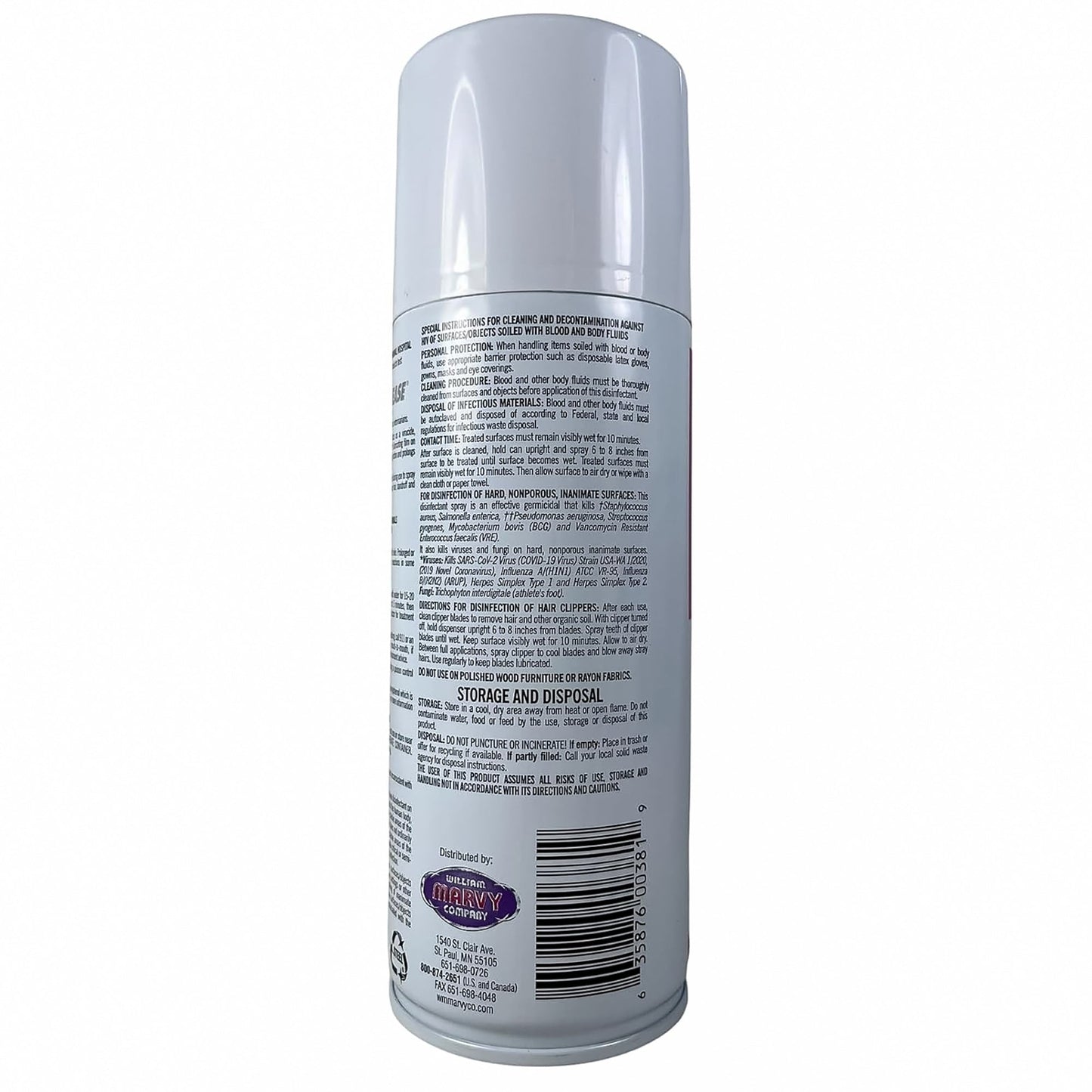 Clipper Ease Disinfectant & Lubricant Spray - 12 oz | Mar - V - Cide | PERSONAL CARE by Mar - V - Cide - SH Salons