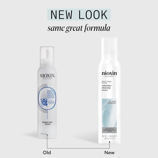 Density Defend Styling Volumizing + Thickening Mousse | 6.7 oz | NIOXIN | HAIR STYLING PRODUCTS by NIOXIN - SH Salons