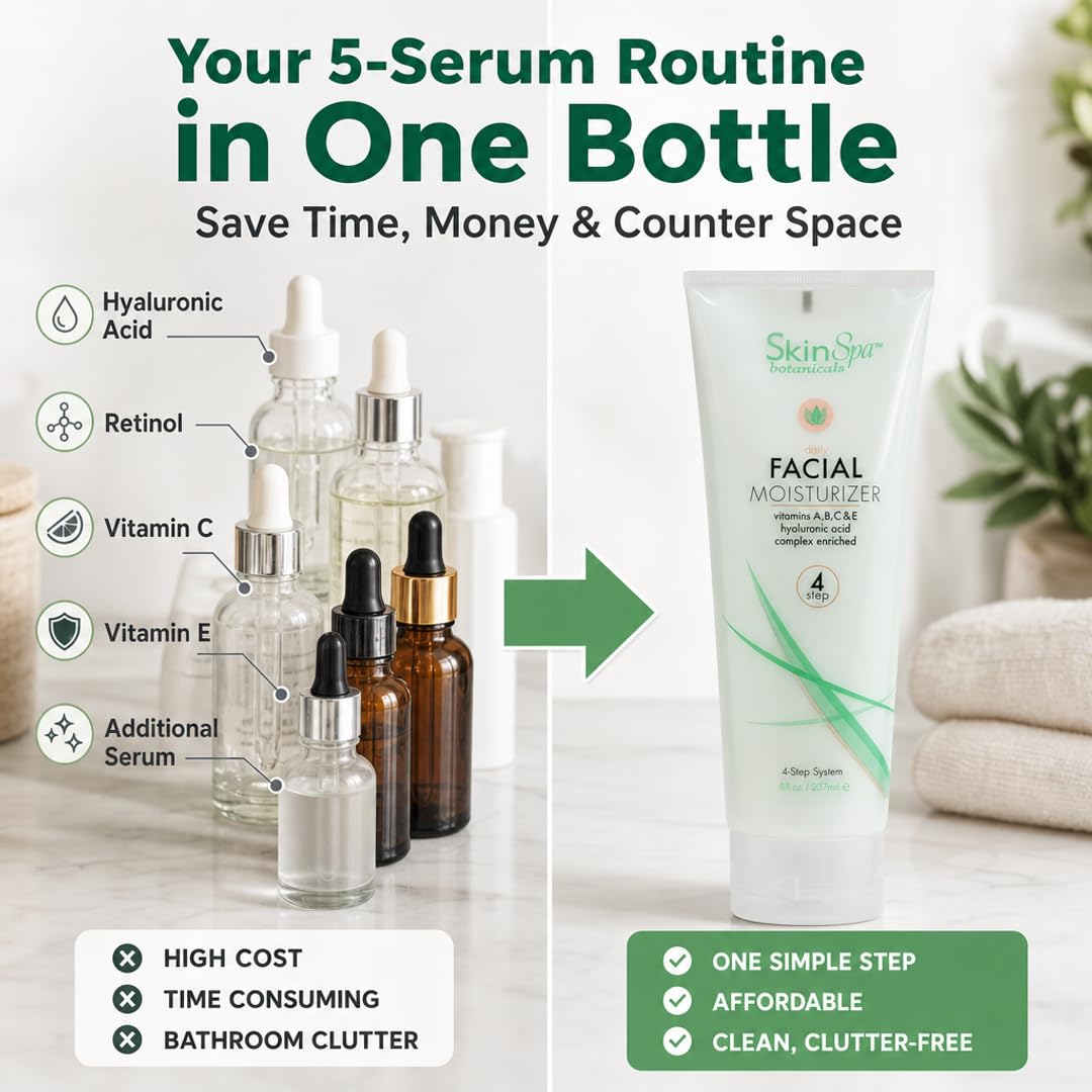 Facial Moisturizer | 8 fl.oz. | Step 4 | SKIN SPA | SKIN CARE by SKIN SPA - SH Salons