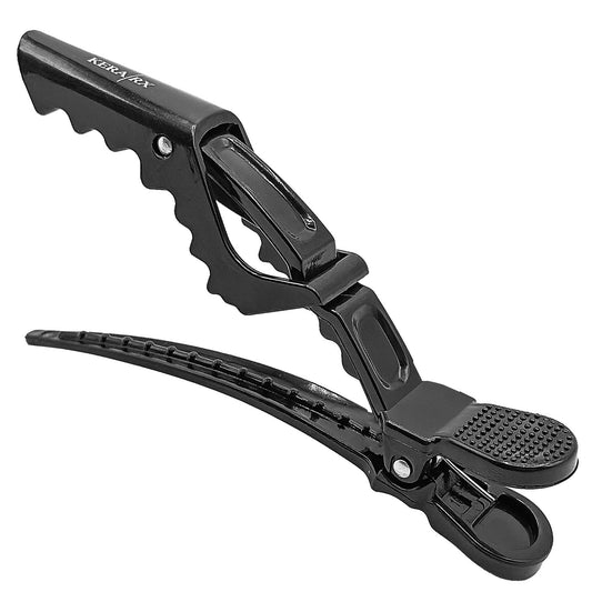 Gator Grip Clips | Black | 6ct. | Kera/RX | HAIR COLORING ACCESSORIES by KERA/RX - SH Salons
