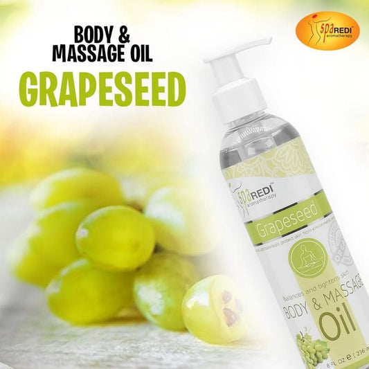 Grapeseed | Body & Massage Oil | 8 fl. oz. | SPA REDI by SPA REDI | SH Salons
