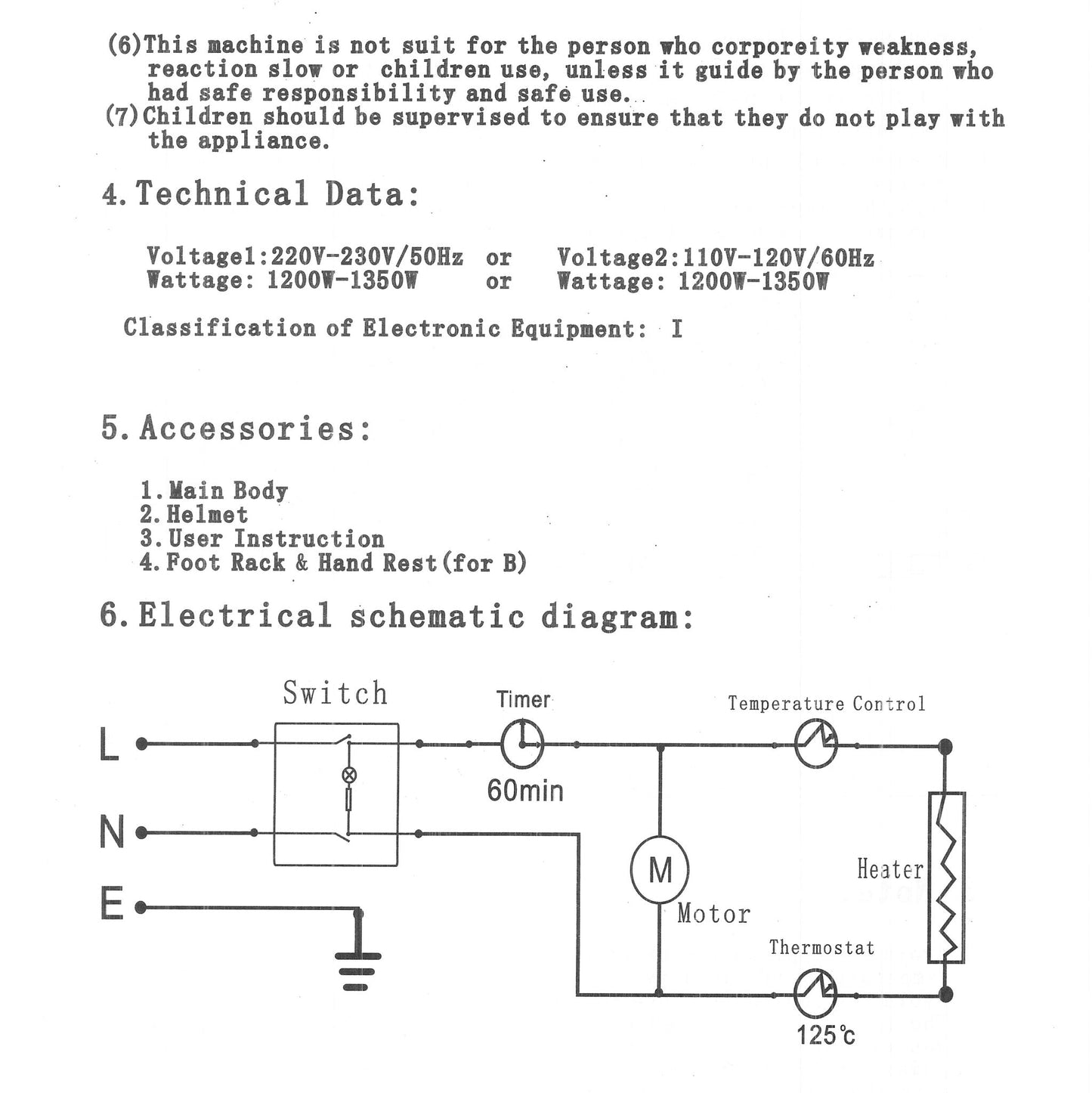 M - 1040 | Standing Professional Hair Dryer with Detachable Wheels | Barber and Stylist Hair Salon Accessories | HAIR DRYERS by HOTLINE BEAUTY - SH Salons