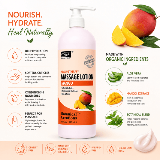 Mango | Spa & Pedicure Massage Lotion 32 fl oz – Dual - Phase Thermal Treatment | PRO NAIL | Nail & Cuticle Care by PRO NAIL - SH Salons