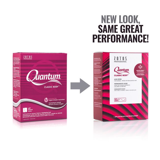 Quantum Classic Body Acid Perm | Normal, Tinted or Highlighted Hair | ZOTOS | HAIR PERMANENTS & STRAIGHTENERS by ZOTOS - SH Salons