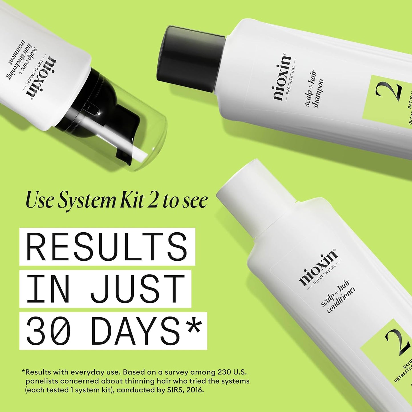 Leave on Treatment | Scalp + Hair Thickening | System 2 | NIOXIN | HAIR STYLING PRODUCTS by NIOXIN - SH Salons