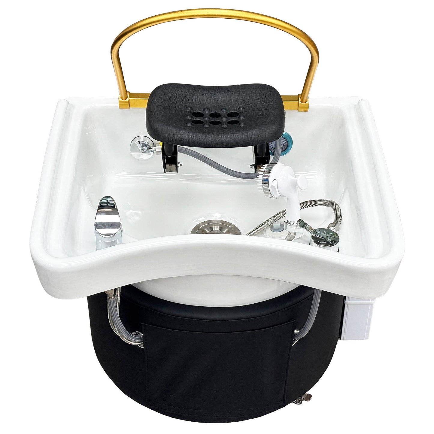 SSW - 6114NP | Plumbed | Shampoo/Spa Bowl — Fixed Installation (Not Portable) | SSW | Head Spa Beds (Plumbed) by SSW - SH Salons