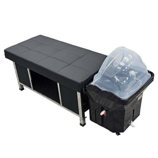 SSW8750P | Non - Plumbed | Portable Head Spa Bowl — Water Circulation System | SSW | Head Spa Beds (Non - Plumbed) by SSW - SH Salons