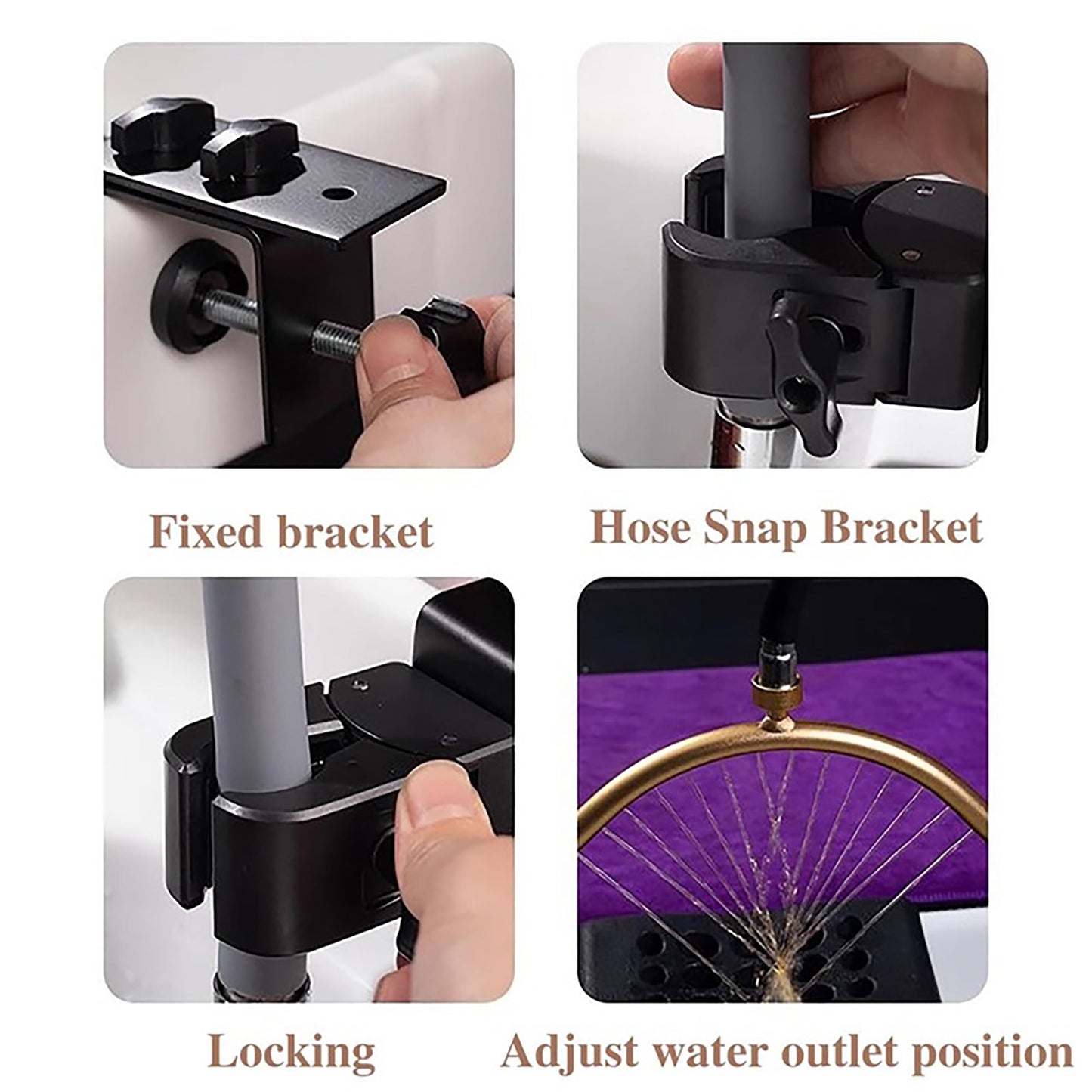 Waterfall Attachment for Shampoo Bowls | NO PLUMBED | Arched Head Spa | Faucet by SSW - SH Salons