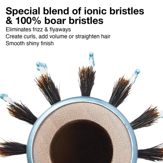 3" | 720 - EHCOV44 | EcoHair Combo Vent Round Bamboo Hair Brush | OLIVIA GARDEN | COMBS & BRUSHES by OLIVIA GARDEN - SH Salons