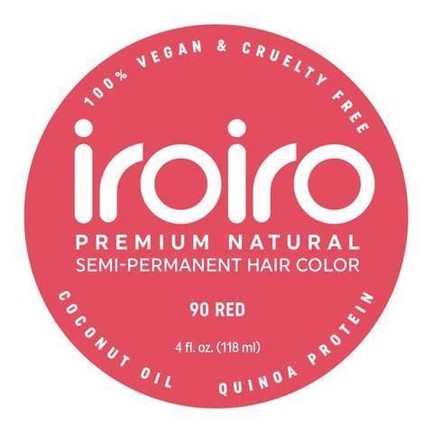90 RED | Semi - Permanent Hair Color | IROIRO | HAIR COLOR by IROIRO - SH Salons