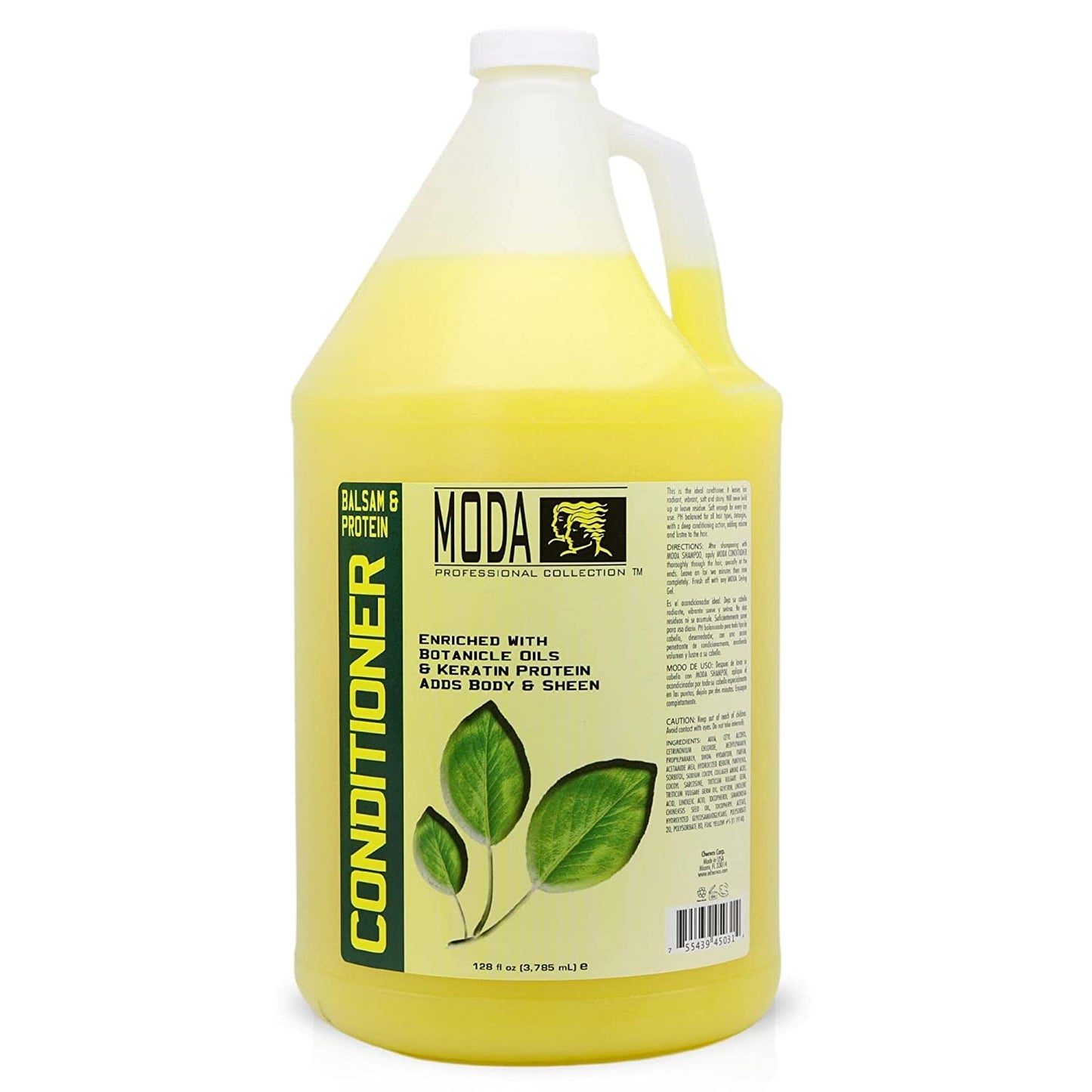 Balsam and Protein Moisturizing Conditioner for all Hair Types | 128 fl oz | MODA | CONDITIONERS by MODA - SH Salons