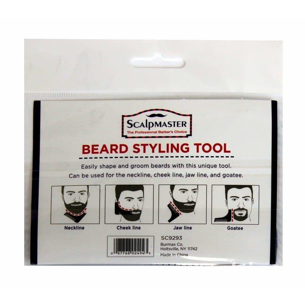Beard Styling Tool | SC9293 | SCALPMASTER | COMBS & BRUSHES by SCALPMASTER - SH Salons
