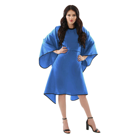 Blue | SALON CAPE | STYLETEK | Hairdressing Capes & Neck Covers by STYLETEK - SH Salons
