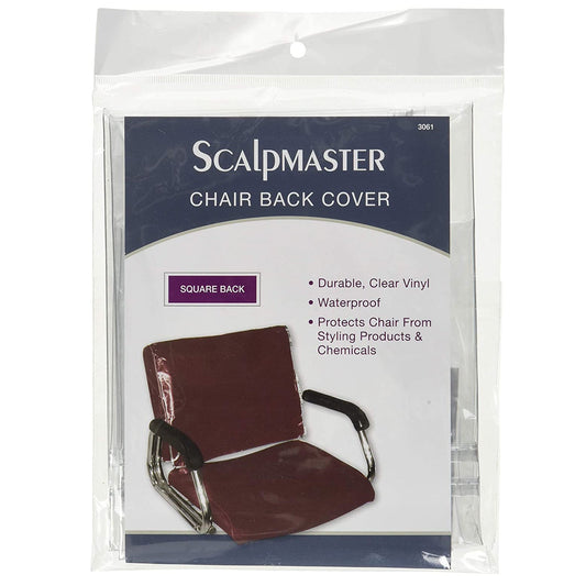 Chair Back Cover Transparent Vinyl | SCALPMASTER | HAIR COLORING ACCESSORIES by SCALPMASTER - SH Salons