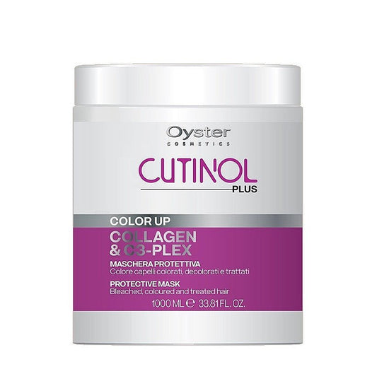 Color Up Protective Mask | Collagen & C3 - Plex | 8.45 fl.oz. | Cutinol Plus | OYSTER | CONDITIONERS by OYSTER - SH Salons