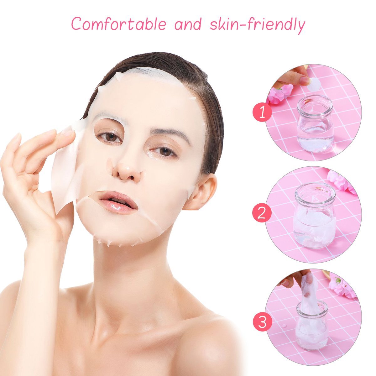 Compressed Facial Masks | 100 Pack | HOTLINE BEAUTY - SH Salons