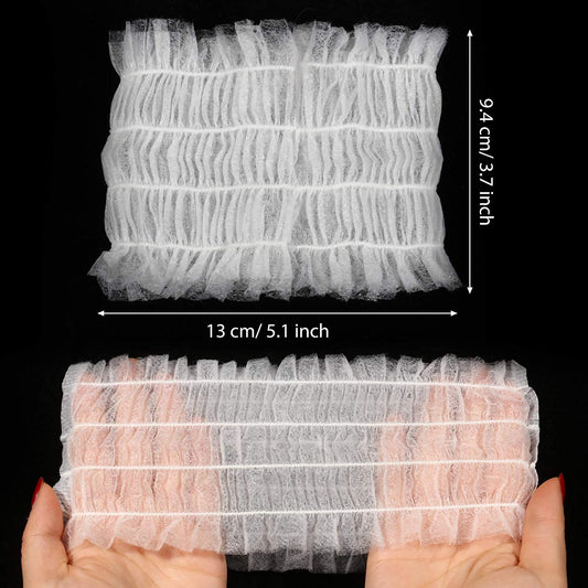 Disposable Hairband | White | 100 Bag | HOTLINE BEAUTY | SPAS by HOTLINE BEAUTY - SH Salons