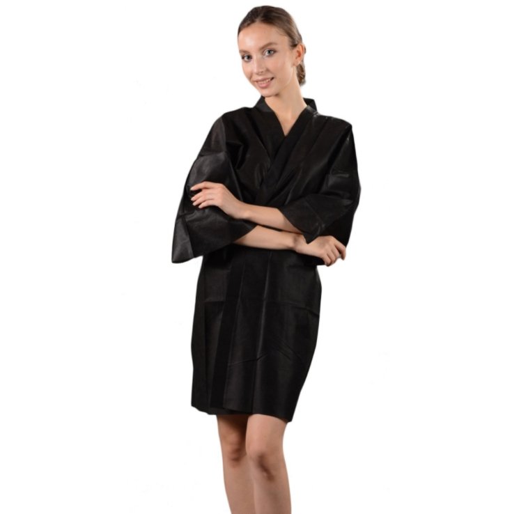Disposable Spa Robes | Kimono Bathrobe Body Wrap for Tanning | Spa and Salon | Pack of 10 | HOTLINE BEAUTY - SH Salons