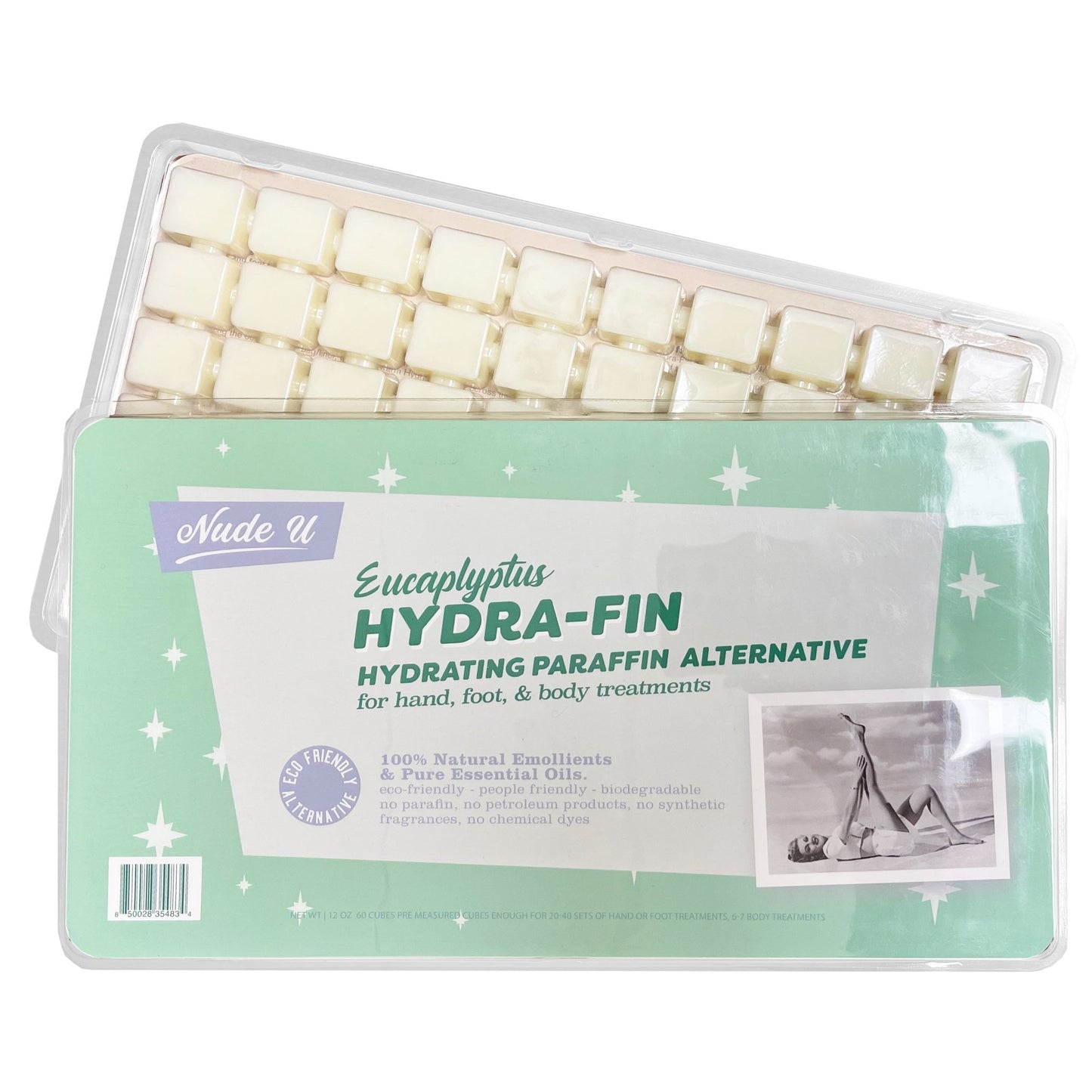 Eucalyptus Hydra - Fin | Hydrating Paraffin Alternative | For Hand, Food & Body | NUDE U | SPAS by NUDE U - SH Salons