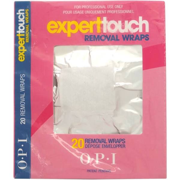 Expert Touch GelColor Removal Wraps | 20 Wraps | OPI | NAIL CARE by OPI - SH Salons