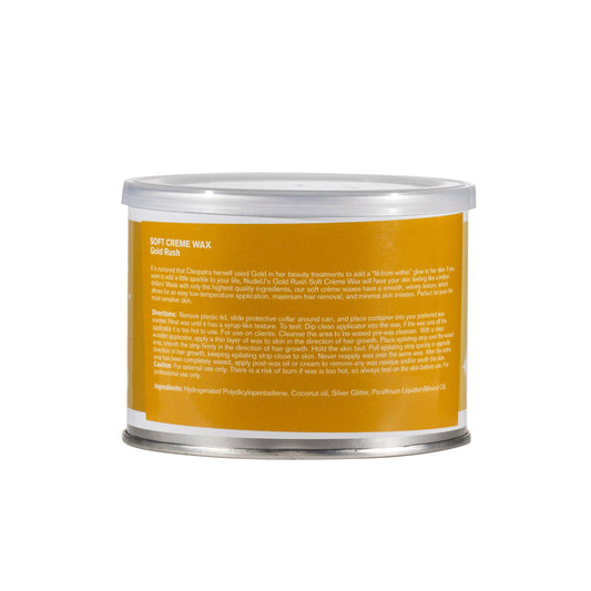 Gold Rush Soft Creme Wax | 14.1 oz. / 400g | NUDE U | WAXING KITS & SUPPLIES by NUDE U - SH Salons