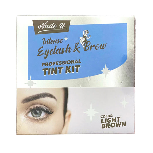 Intense Eyelash & Brow | Light Brown | Professional Tint Kit | NUDE U - SH Salons