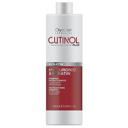 Keratin Restructuring Shampoo | Hyaluronic & Keratin | Cutinol Plus | OYSTER | SHAMPOO by OYSTER - SH Salons