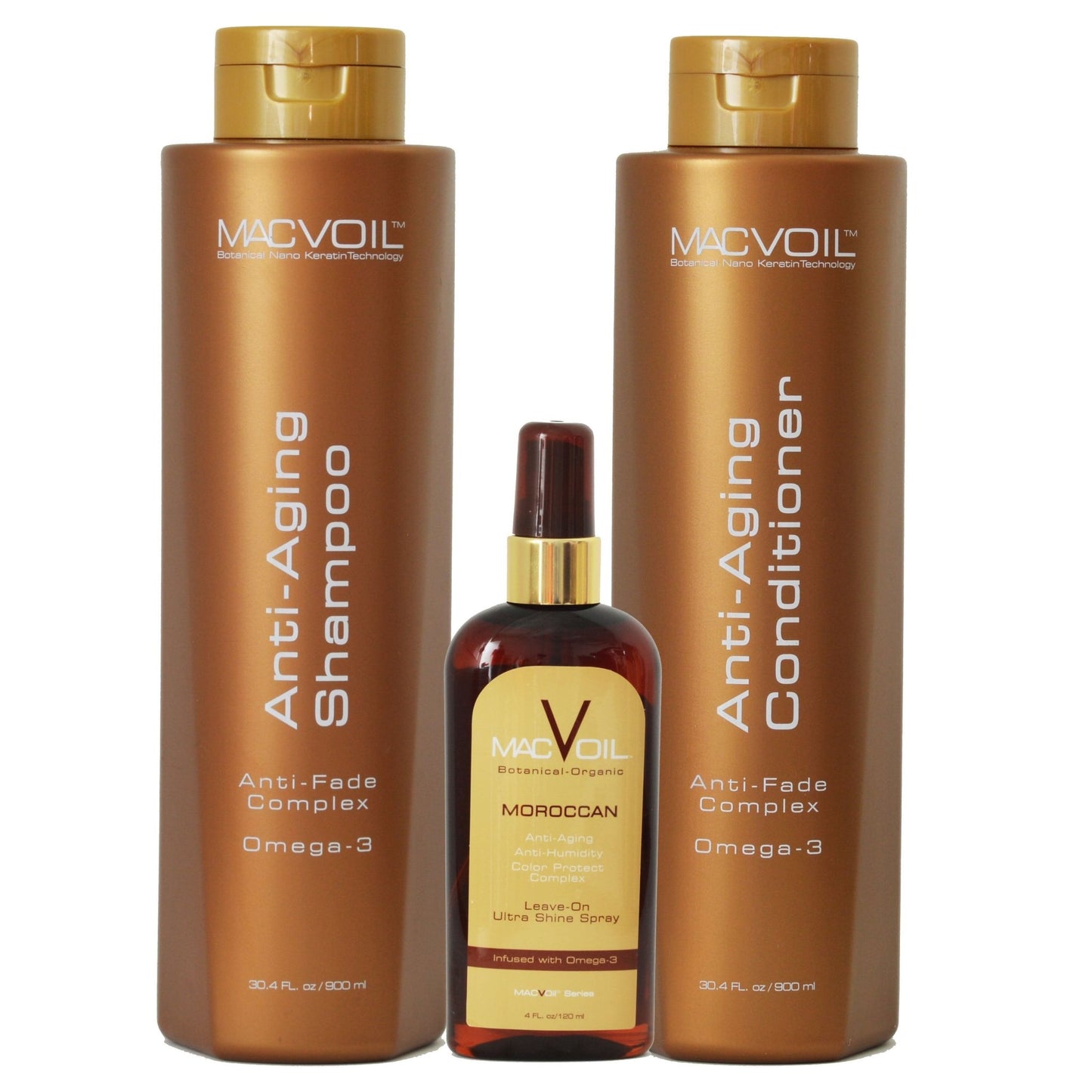 Macvoil Gift Set with Moroccan Leave - On Spray | MACVOIL | SHAMPOO & CONDITIONER SETS by MACVOIL - SH Salons