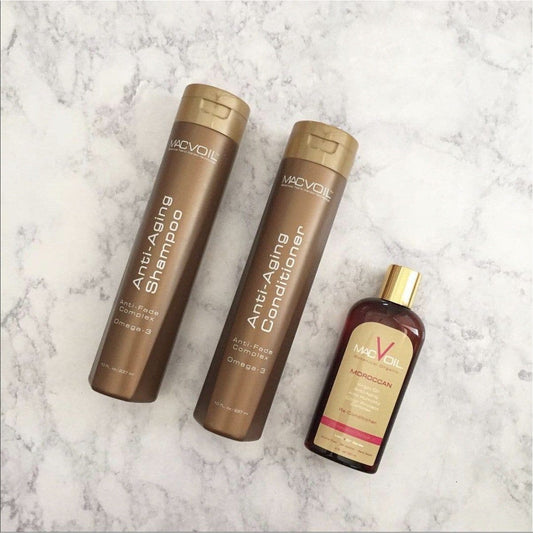 Macvoil Gift Set with Moroccan Oil | MACVOIL | SHAMPOO & CONDITIONER SETS by MACVOIL - SH Salons