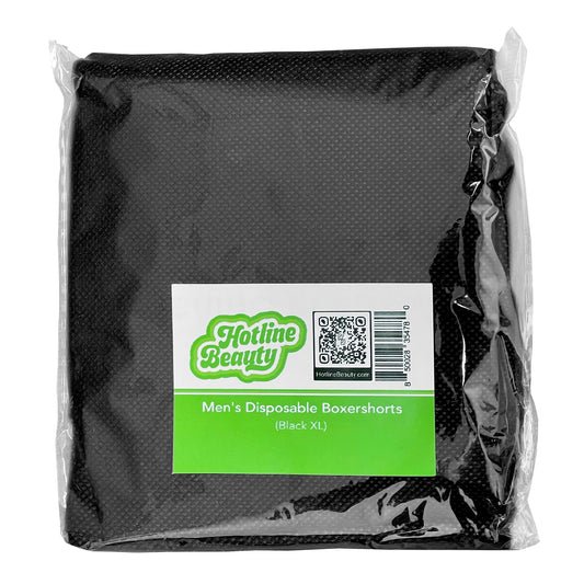 Men's Disposable Boxershorts | Black | XL | HOTLINE BEAUTY | SPAS by HOTLINE BEAUTY - SH Salons