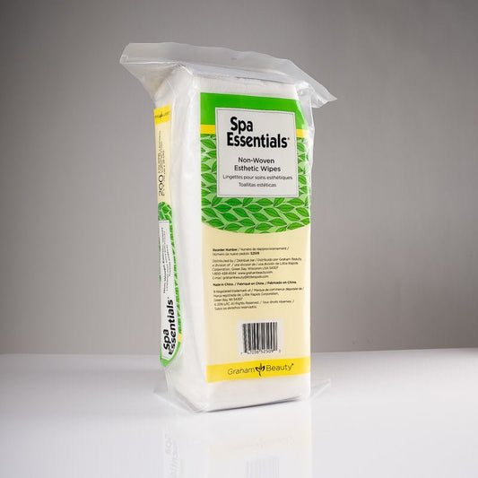 No - Woven Esthetic 4 - ply Wipes | 4" x 4" | 200 pcs / bag | Spa Essentials | GRAHAM BEAUTY by GRAHAM BEAUTY | SH Salons