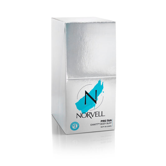 Norvell Pre - Tan | Exmitt Body Buff | 1 Disposable/Single - Use Exfoliating Mitt | NORVELL | Tanning Oil & Lotion by NORVELL - SH Salons