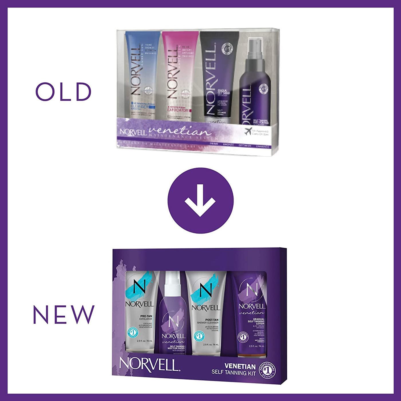 Norvell Venetian | Self - Tanning Maintenance Kit | NORVELL | Tanning Oil & Lotion by NORVELL - SH Salons