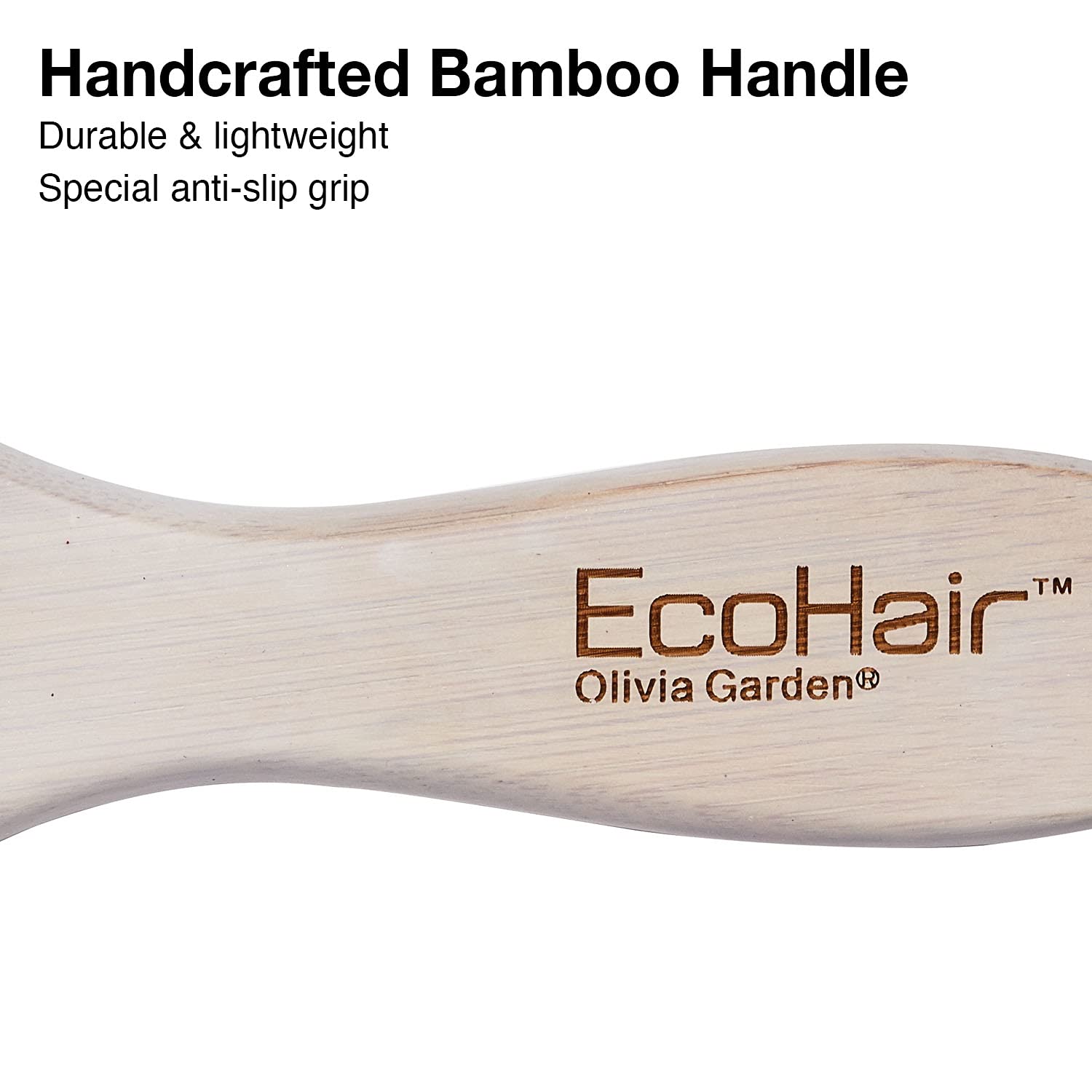 Paddle - 720-EHPDL | EcoHair Bamboo Paddle Hair Brush | OLIVIA GARDEN - SH Salons