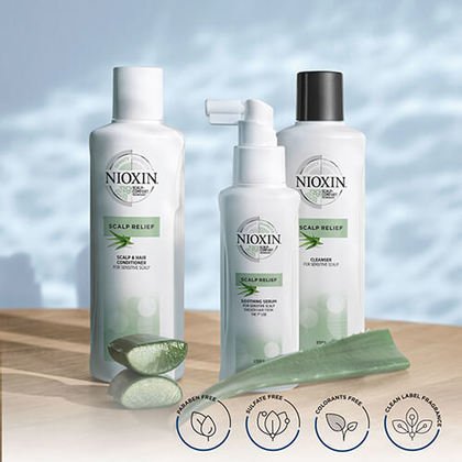 Scalp Relief Kit | Sensitive, Dry and Itchy Scalp | NIOXIN | SHAMPOO & CONDITIONER SETS by NIOXIN - SH Salons