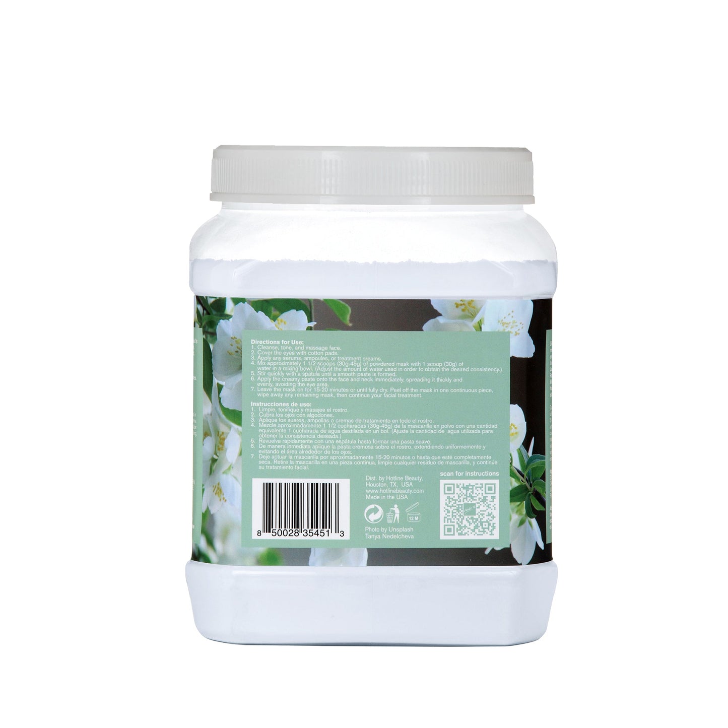 Soft Powder Mask | Jasmine | 1000g/1 KG | NUDE U by NUDE U | SH Salons