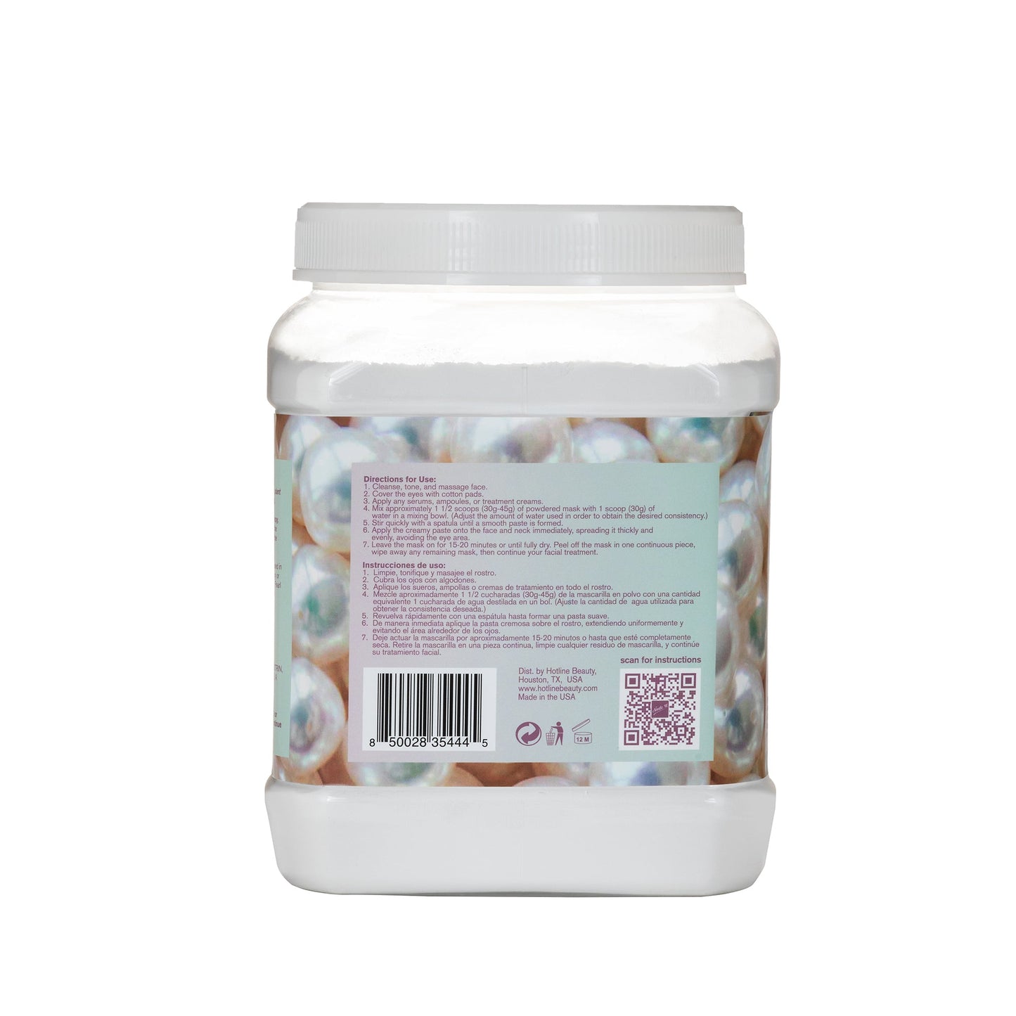 Soft Powder Mask | Tahitian Pearl | 1000g/1 KG | NUDE U | Skin Care by NUDE U - SH Salons