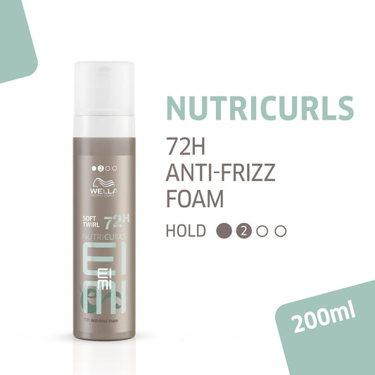 Soft Twirl | 72h Anti - Frizz Foam | NUTRICURLS | Styling | EIMI | WELLA | HAIR STYLING PRODUCTS by WELLA PROFESSIONAL - SH Salons