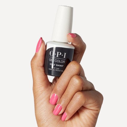Stay Shiny Top Coat | GC003 | 15mL / 0.5 fl oz | GelColor| Gel Nail Polish | OPI | NAIL POLISHES by OPI - SH Salons