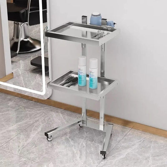 SW30 - Silver | Salon Folding Tray | Barber and Stylist Hair Salon Accessories | TROLLEY by SSW - SH Salons