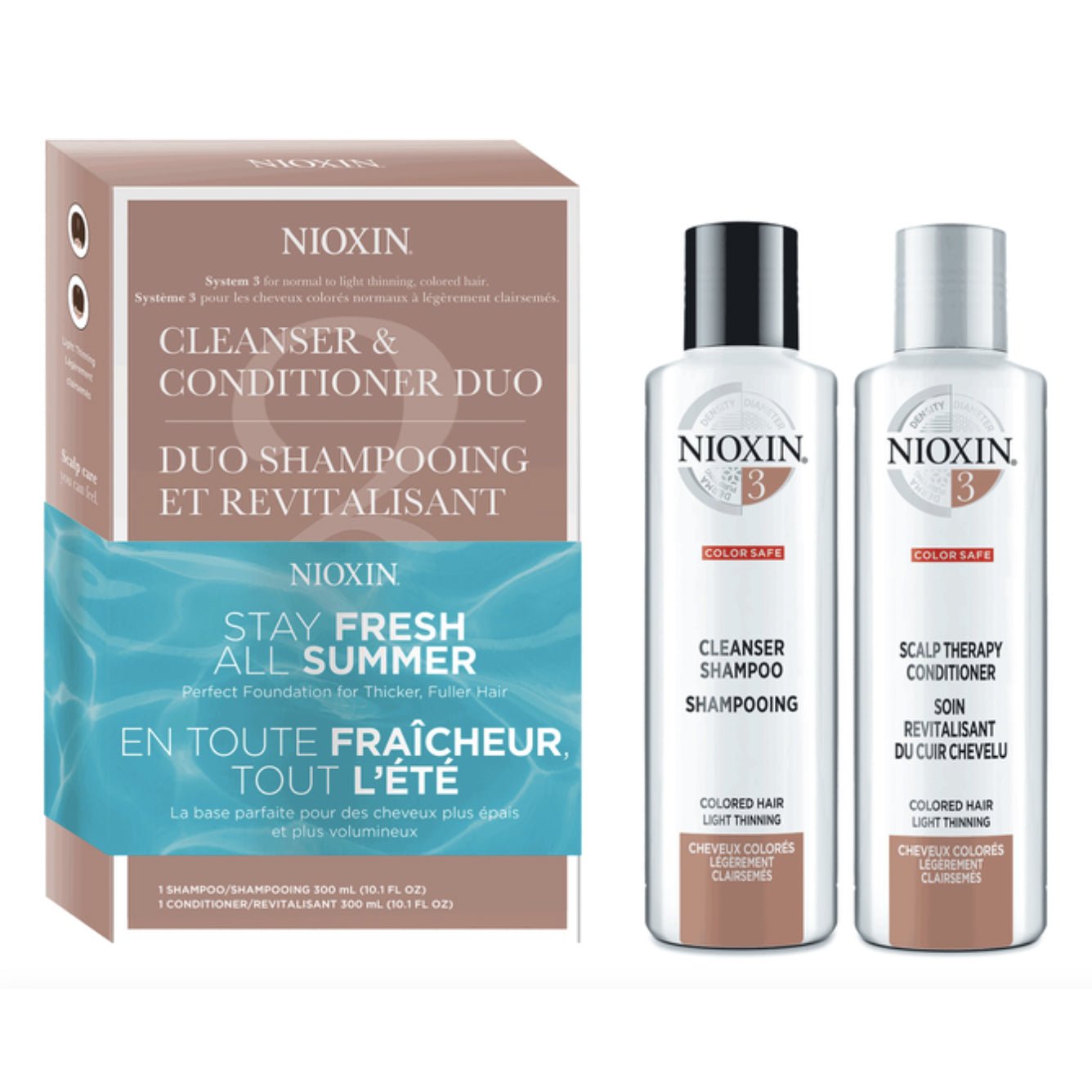 System 3 Summer Duo 10.1 fl. oz. | NIOXIN | Shampoo & Conditioner Sets by NIOXIN - SH Salons