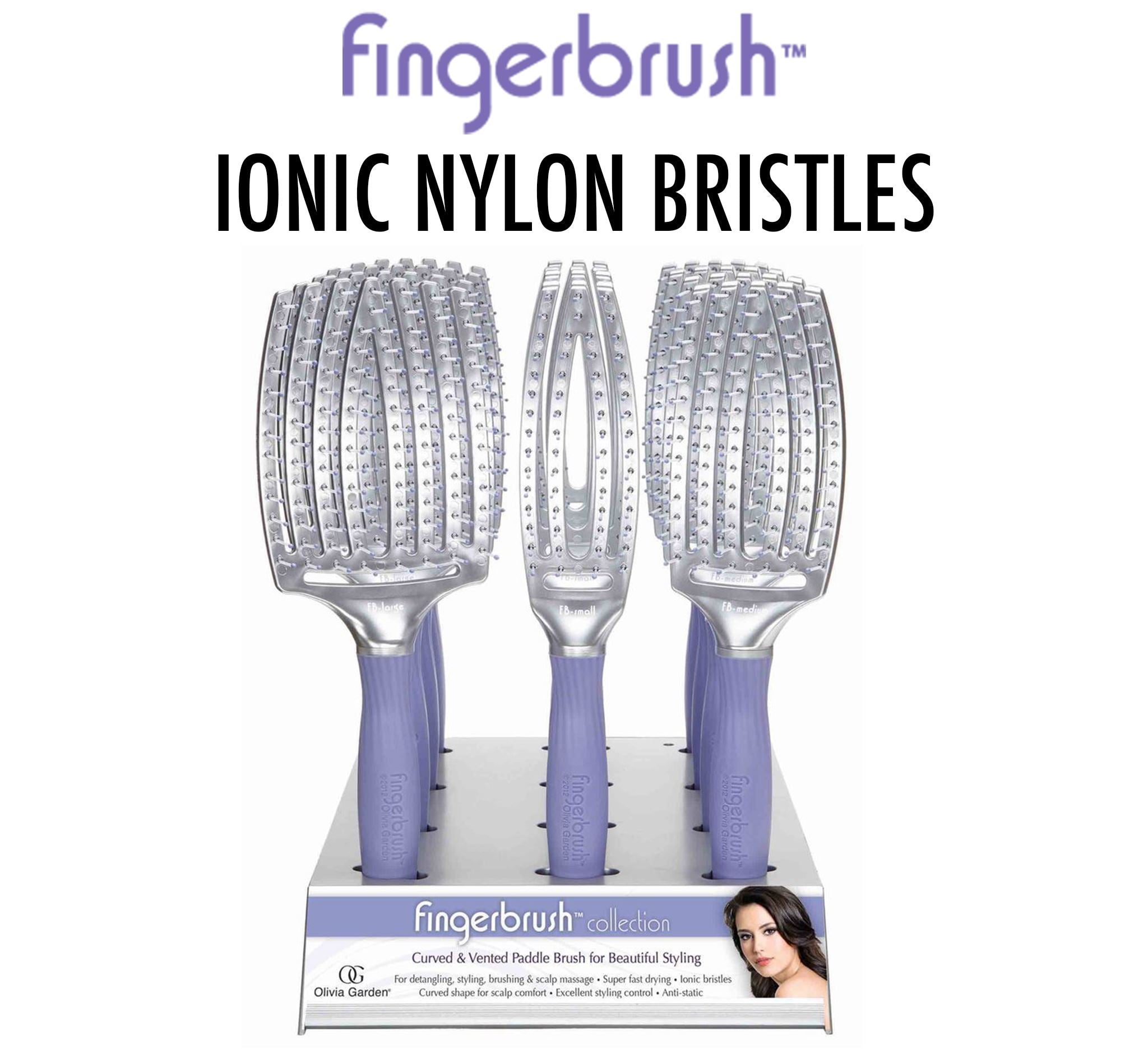 Fingerbrush - Ionic Nylon Bristles - SH Salons
